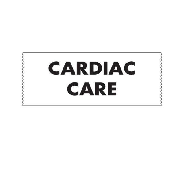Printed Chart Tape - Cardiac Care